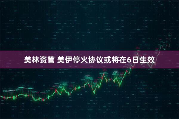 美林资管 美伊停火协议或将在6日生效